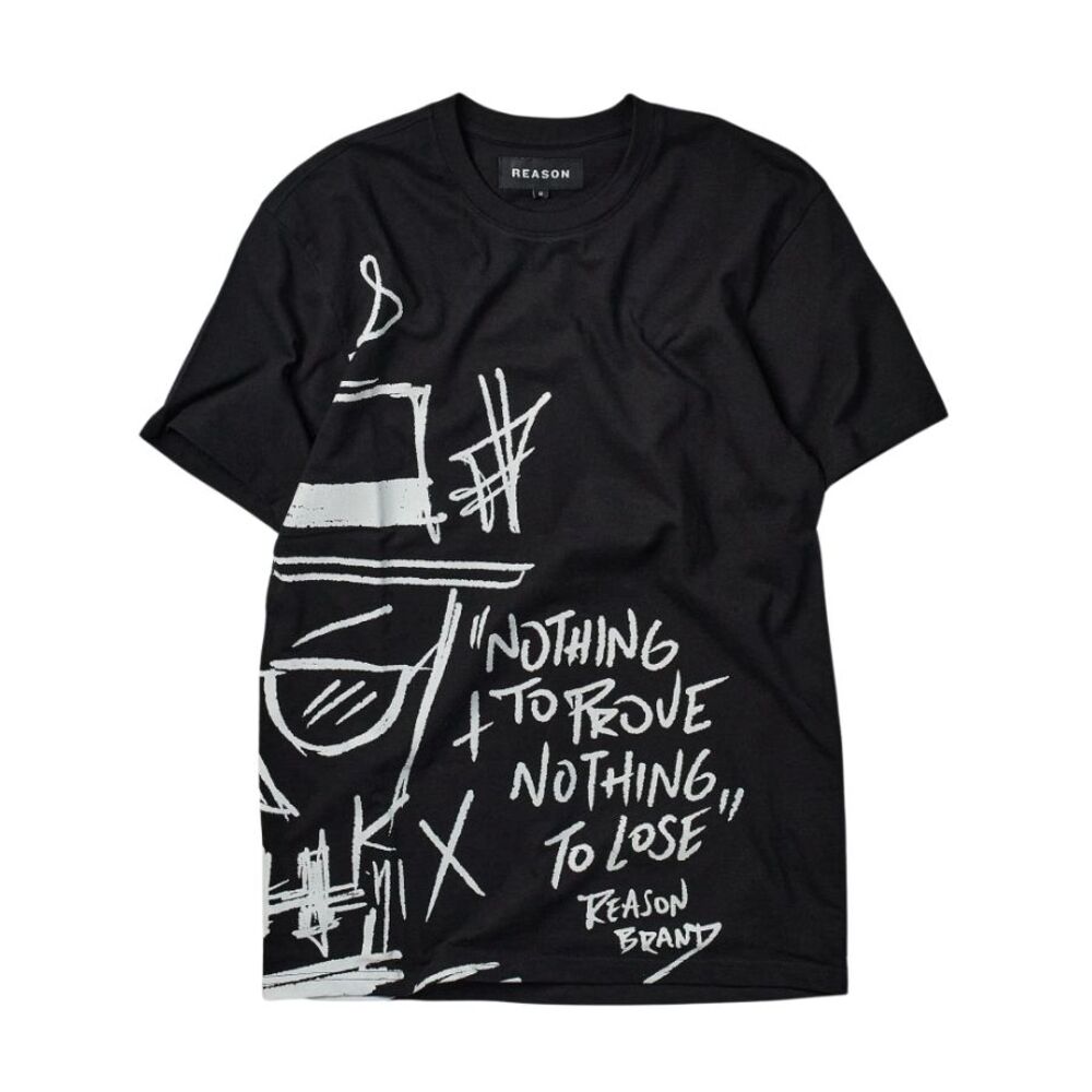Reason Walter White T-Shirt Men’s Large Black Graphic Tee Breaking Bad